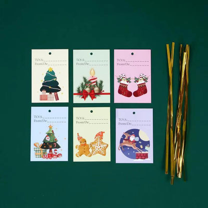 🎅🏻Early Christmas Sale🎁Christmas Cheer Drawstring Gift Bags🌲