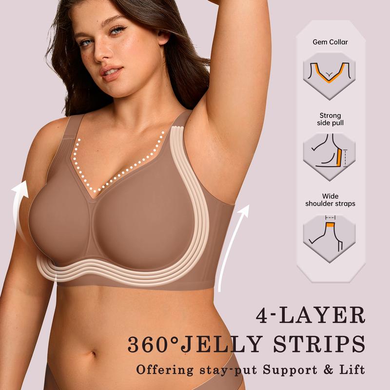 🛒Final 3 Hours: 60%OFF🔥 Full Coverage Wireless Bra