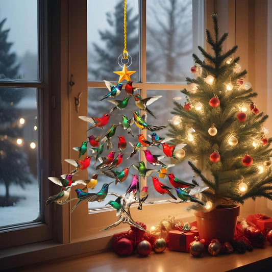 🔥🔥2025 New Release 50% OFF - 🐦🎄Hummingbird Christmas Ornament✨(Same as in the video)