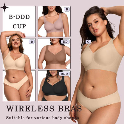 🛒Final 3 Hours: 60%OFF🔥 Full Coverage Wireless Bra